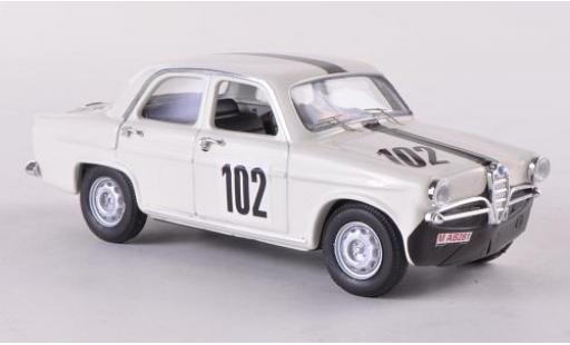 Diecast model cars Alfa Romeo Giulietta berlina ti No.102 N&Atilde;&frac14;rburgring 1963 M.Rader/H.Bergman 1/43 Rio