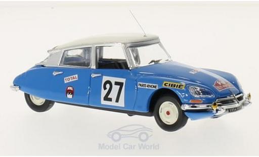 Diecast model cars Citroen DS 21 No.27 Rally Monte-Carlo 1970 N.Pouderoux/R.Vincent 1/43 Rio