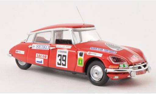 Diecast model cars Citroen DS course 21 No.39 Rally Monte Carlo 1972 F.Romanzinho/H.de Morais 1/43 Rio