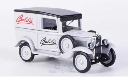 Diecast model cars Fiat 508 Furgone van 1935 Werbefahrzeug with Plakatwand and Figur 1/43 Rio