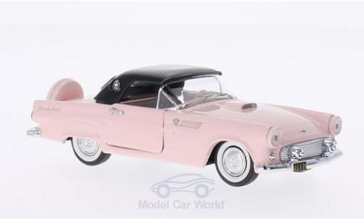 Diecast model cars Ford Thunderbird Two-Seater pink/black Elvis Presley Personal Car 1/43 Rio