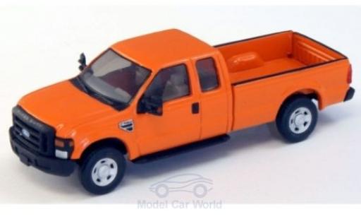 Diecast model cars Ford F-250 XLT Super Cab orange 2008 1/87 River Point