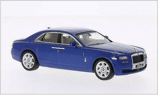 Rolls Royce Ghost Base 1/43 WhiteBox metallic blue 2009 diecast model cars