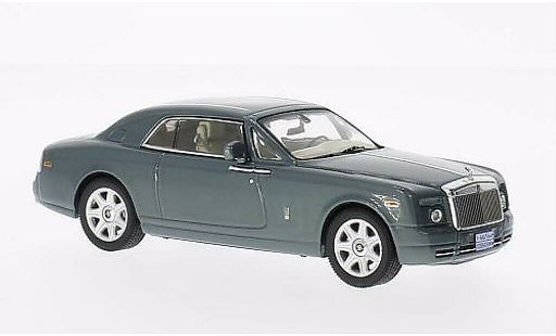Rolls Royce Phantom Coupe 1/43 IXO grey-green 2008 diecast model cars