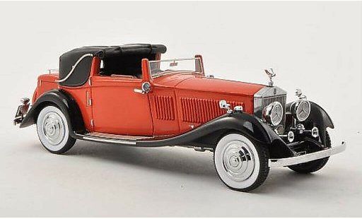 Rolls Royce Phantom 1934 1/43 Neo II Owen Sedanca Coupe Gurney Nutting (64PY) red/black RHD diecast model cars