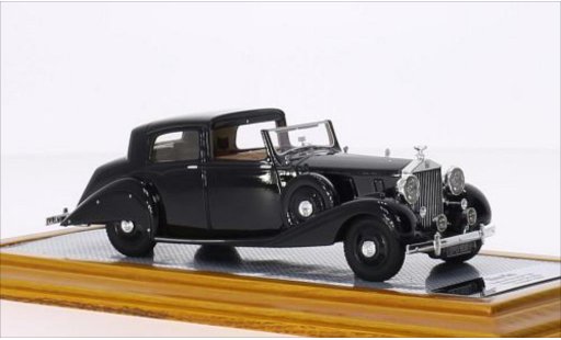 Rolls Royce Phantom Hooper 1/43 Ilario III Sedanca De Ville black RHD 1937 diecast model cars