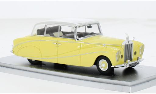 Diecast model cars Rolls Royce Silver Wraith Base yellow 1;43 1/43 Kess