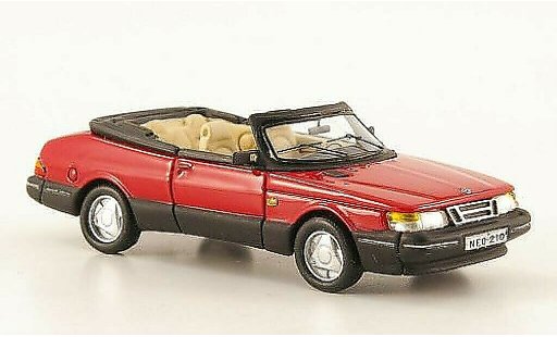 Saab 900 Cabriolet 1/87 Neo Convertible red 1987 diecast model cars