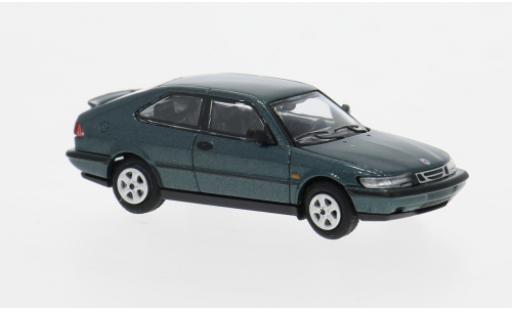 Diecast model cars Saab 900 Aero Turbo 16S () Coupe green 1987 1/87 Minichamps