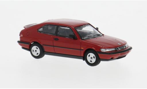 Diecast model cars Saab 900 Aero Turbo 16S () Coupe red 1987 1/87 Minichamps
