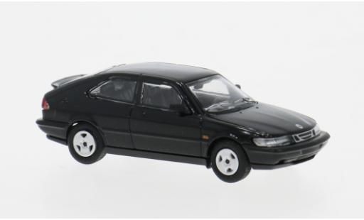 Diecast model cars Saab 900 Aero Turbo 16S () Coupe black 1987 1/87 Minichamps