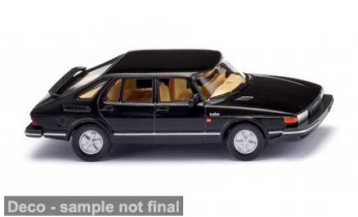 Diecast model cars Saab 900 Turbo black 1978 1/87 Wiking