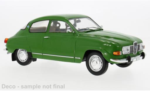 Diecast model cars Saab 96 V4 green 1970 1/18 MCG
