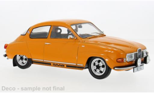 Diecast model cars Saab 96 V4 orange 1970 1/18 MCG