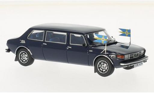 Diecast model cars Saab 99 Base Limousine bla 1/43 Matrix