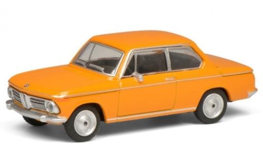 Diecast model cars Bmw 2002 berline orange 1/64 Schuco