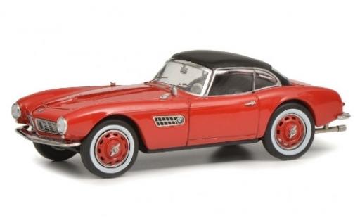 Diecast model cars Bmw 507 cabriolet red/black 1/43 Schuco