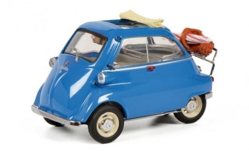 Diecast model cars Bmw Isetta citadine blue Picknick 1/43 Schuco