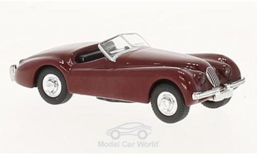 Diecast model cars Jaguar XK 120 red 1/87 Schuco