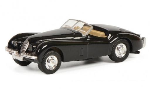 Diecast model cars Jaguar XK 120 black RHD 1/87 Schuco