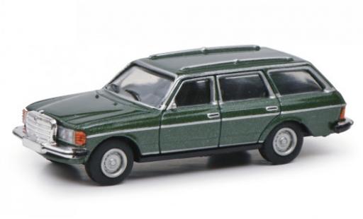 Diecast model cars Mercedes 280 Coupe TE (S123) metallic green 1/87 Schuco