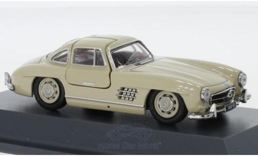 Diecast model cars Mercedes 300 Base SL beige 1/43 Schuco