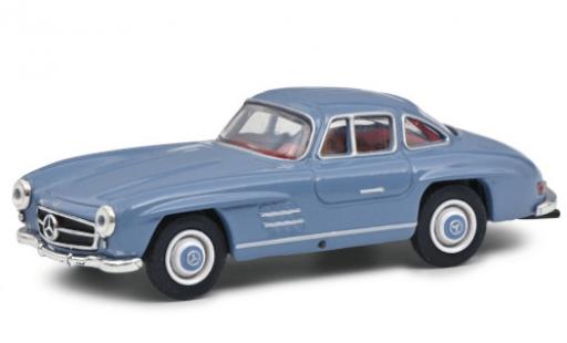 Diecast model cars Mercedes 300 Base SL blue 1954 1/64 Schuco