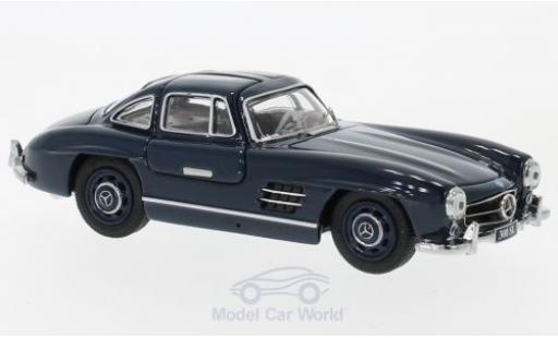 Diecast model cars Mercedes 300 Coupe (W198) blue 1/43 Schuco