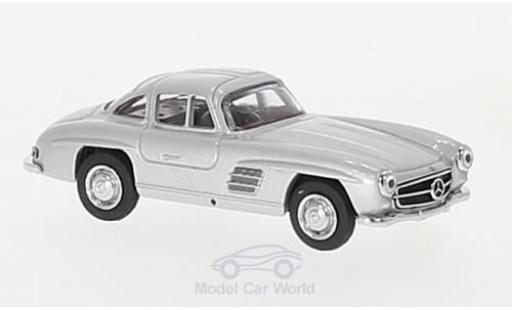 Diecast model cars Mercedes 300 Coupe (W198) grey 1/64 Schuco
