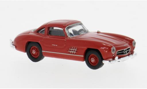 Diecast model cars Mercedes 300 Base SL (W198) red 1/87 Schuco
