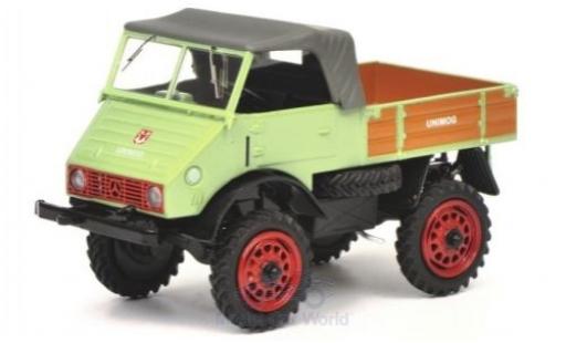 Diecast model cars Mercedes Unimog 401-404 401 green 1/43 Schuco