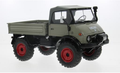 Diecast model cars Mercedes Unimog 406-425 U406 beige 1/18 Schuco