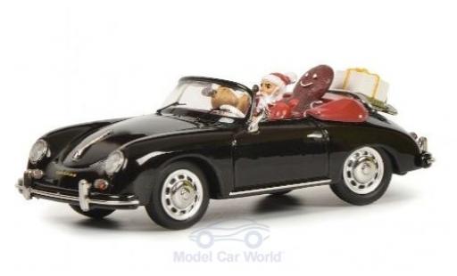 Diecast model cars Porsche 356 A A A Convertible black Weihnachten 2019 with Figuren and Ladung 1/43 Schuco
