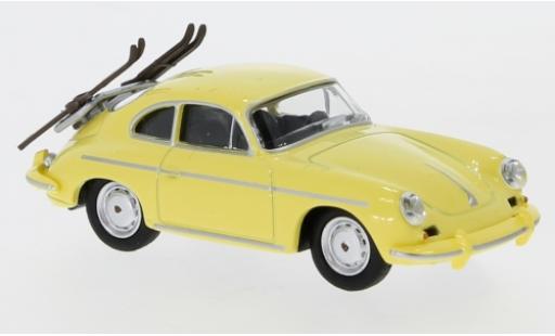 Diecast model cars Porsche 356 C C Carrera 2 Skiurlaub 1/64 Schuco