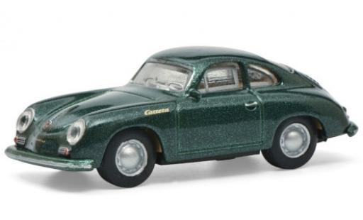 Diecast model cars Porsche 356 A A metallic green 1/87 Schuco