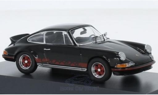 Diecast model cars Porsche 911 RS 2.7 black/red 1973 1/43 Schuco