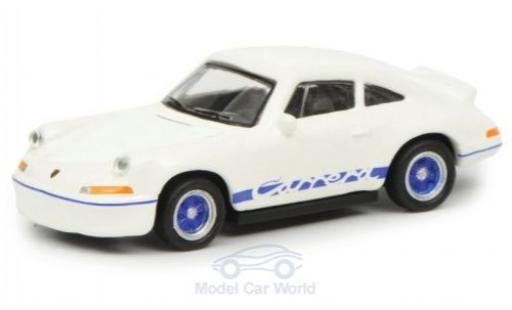 Diecast model cars Porsche 911 SC 2.7 RS white/blue 1/87 Schuco