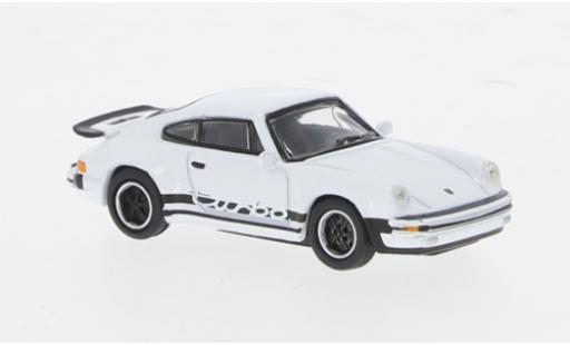 Diecast model cars Porsche 911 Turbo white 1/87 Schuco