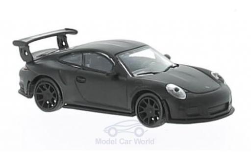 Diecast model cars Porsche 911 GT3 RS matt-black 1/87 Schuco