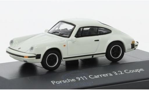 Diecast model cars Porsche 911 SC Carrera 3.2 Coupe white 1/87 Schuco