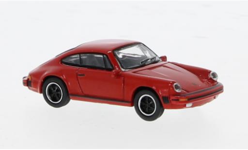 Diecast model cars Porsche 911 Carrera 3.2 red 1/87 Schuco