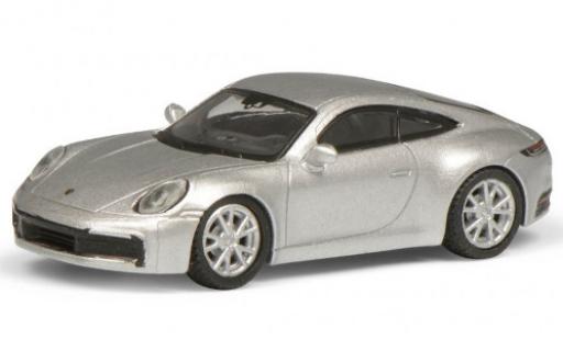 Diecast model cars Porsche 911 S Carrera grey 1/87 Schuco