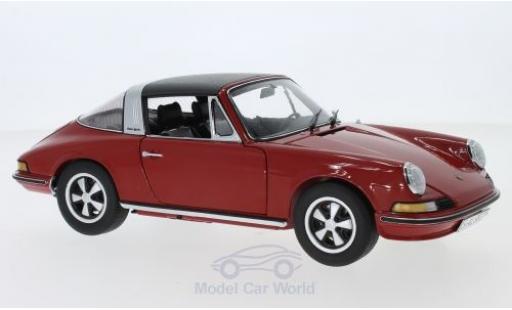 Diecast model cars Porsche 911 Targa S red 1973 1/18 Schuco