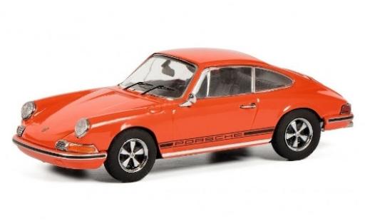 Diecast model cars Porsche 911 S S orange/Dekor 1/43 Schuco