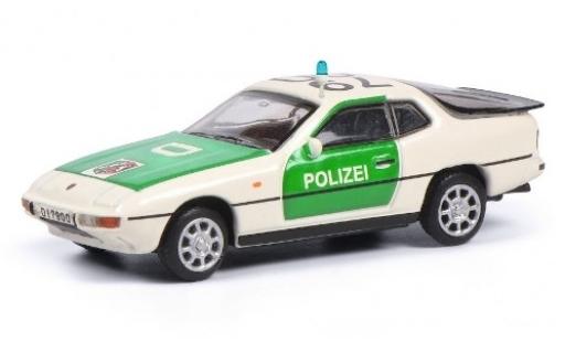 Diecast model cars Porsche 924 Base Police (D) 1/87 Schuco