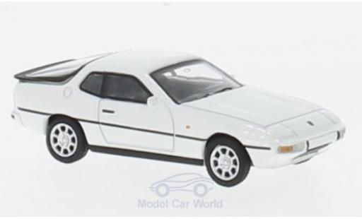 Diecast model cars Porsche 924 S S white 1/87 Schuco