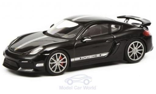 Diecast model cars Porsche 718 GT4 (981c) black/grey 2015 1/43 Schuco