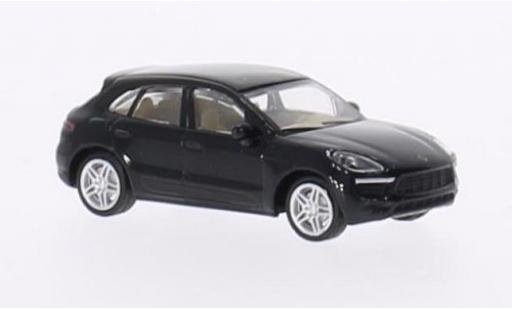 Diecast model cars Porsche Macan S black 1/87 Schuco