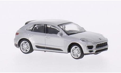 Diecast model cars Porsche Macan S grey 1/87 Schuco