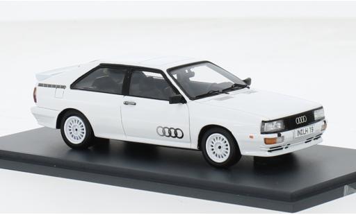 Diecast model cars Audi Quattro coupe white 1984 1/43 Schuco ProR